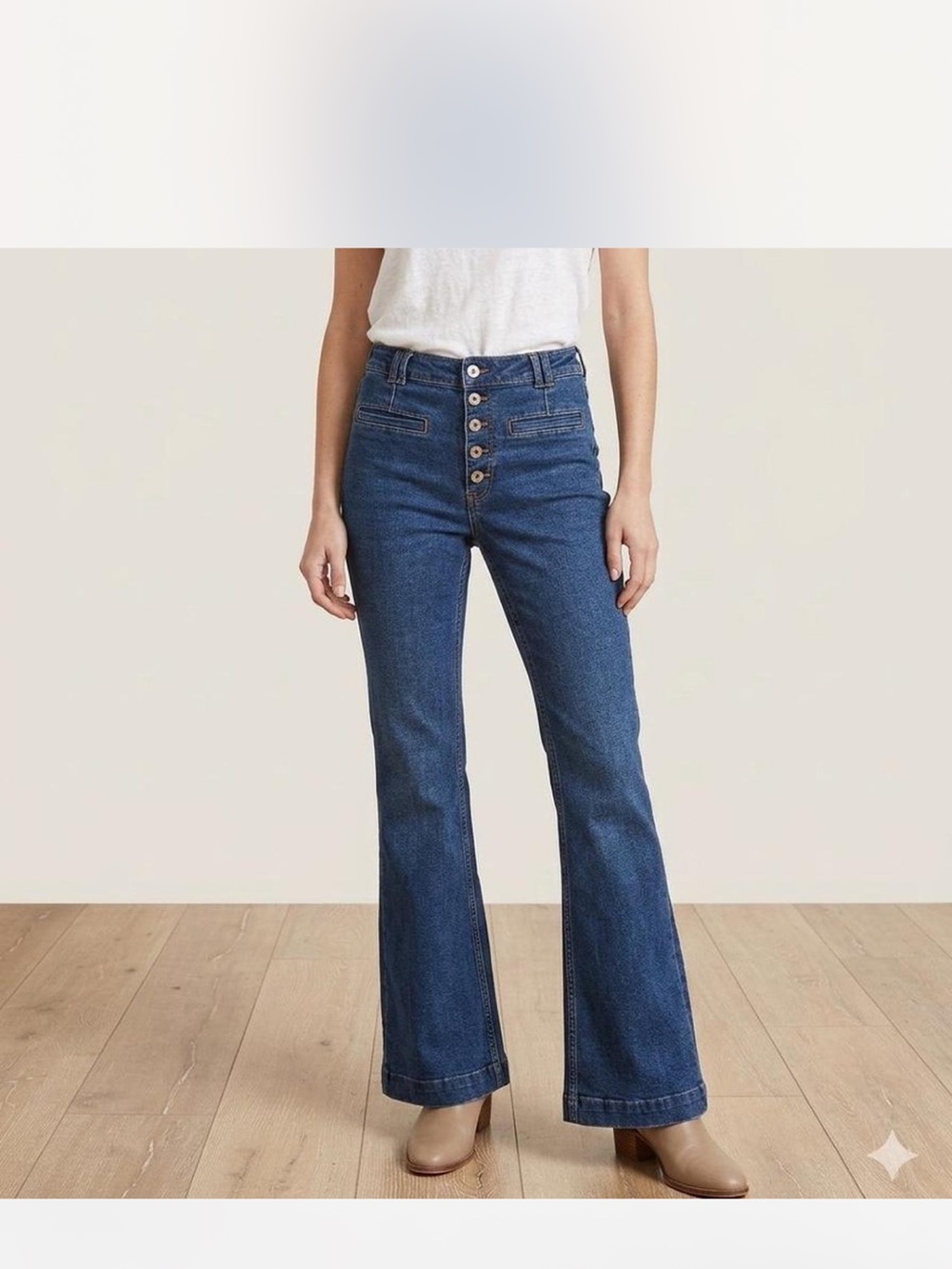 Pilcro by Anthropologie High Rise Bootcut Trouser